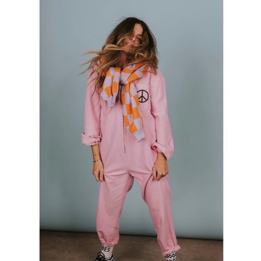 Ascot and Hart Peace Utility Jumpsuit